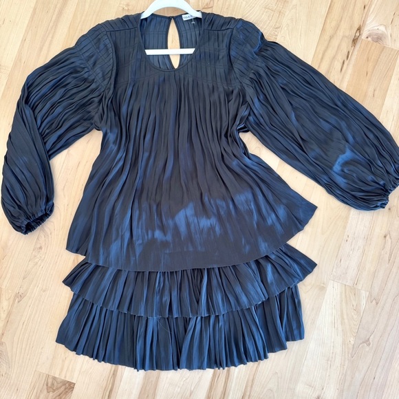 Ulla Johnson Black Top and Skirt Set - Picture 1 of 16